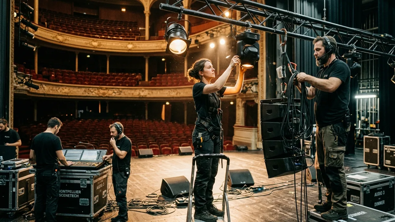 Coordination technique et logistique du spectacle vivant ARTS BORIGENES